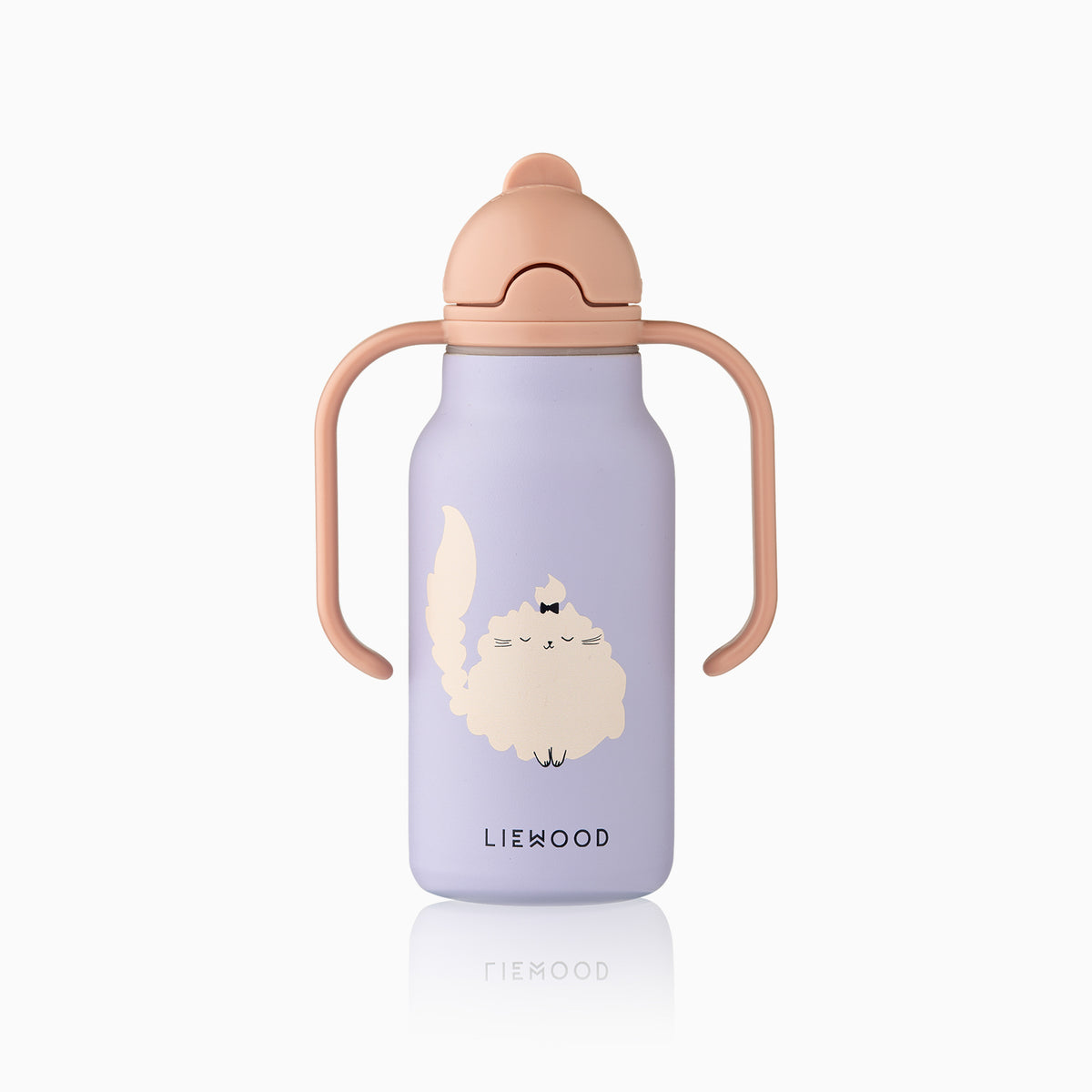 Liewood Kimmie Water Bottle 250ml - Warm Lilac Cat