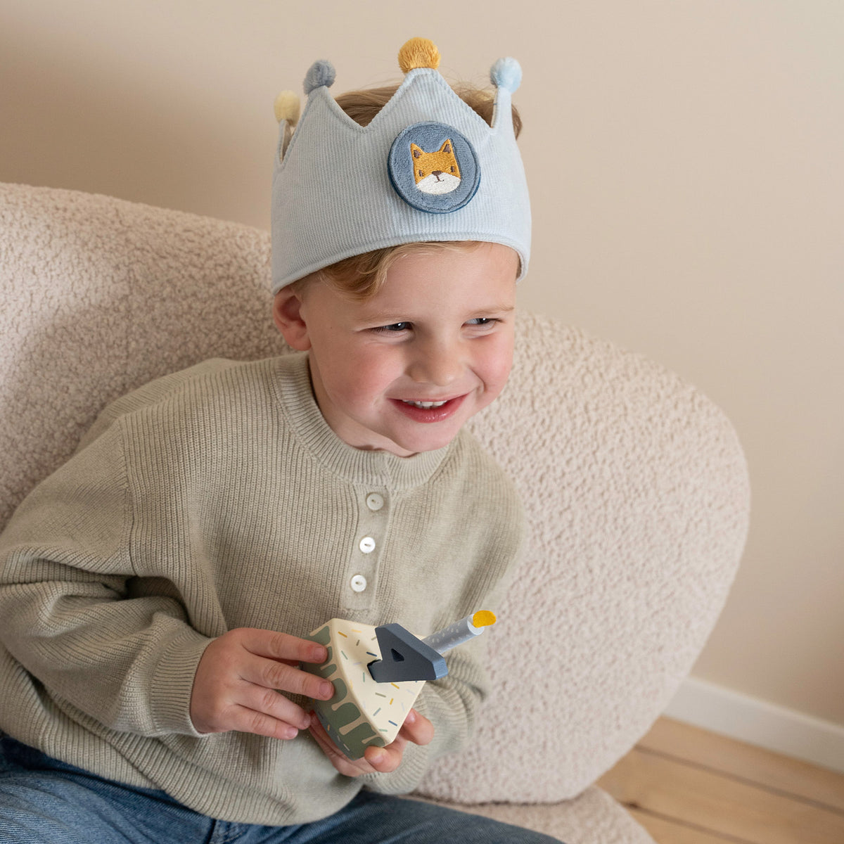 Little Dutch Birthday Crown - Blue