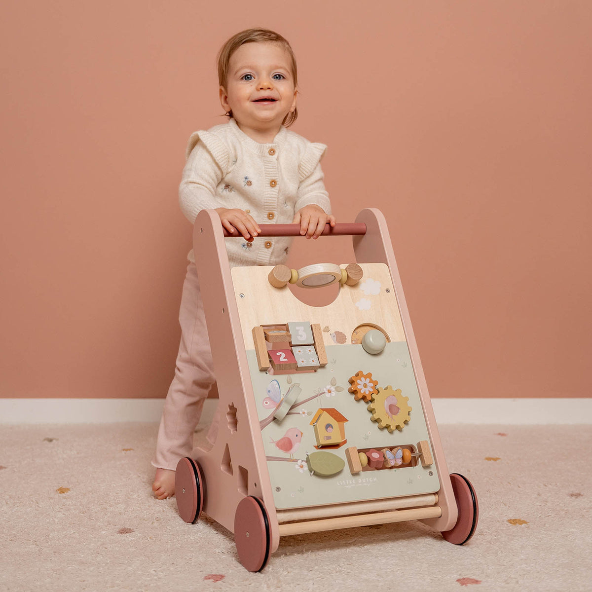 Little Dutch Activity Walker - Pink