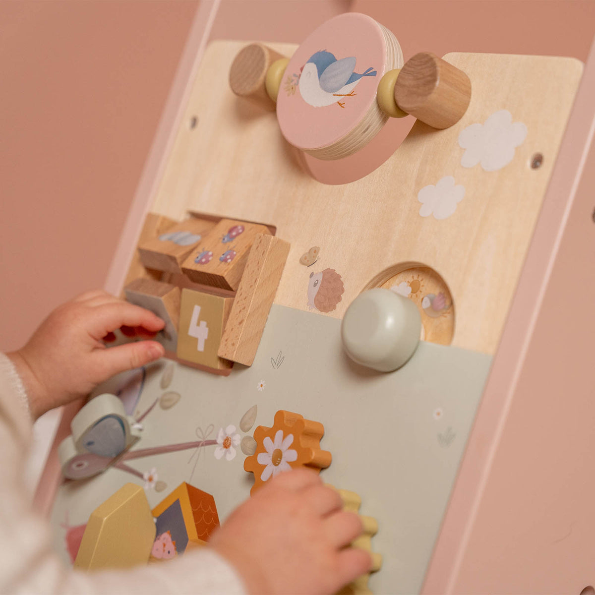 Little Dutch Activity Walker - Pink