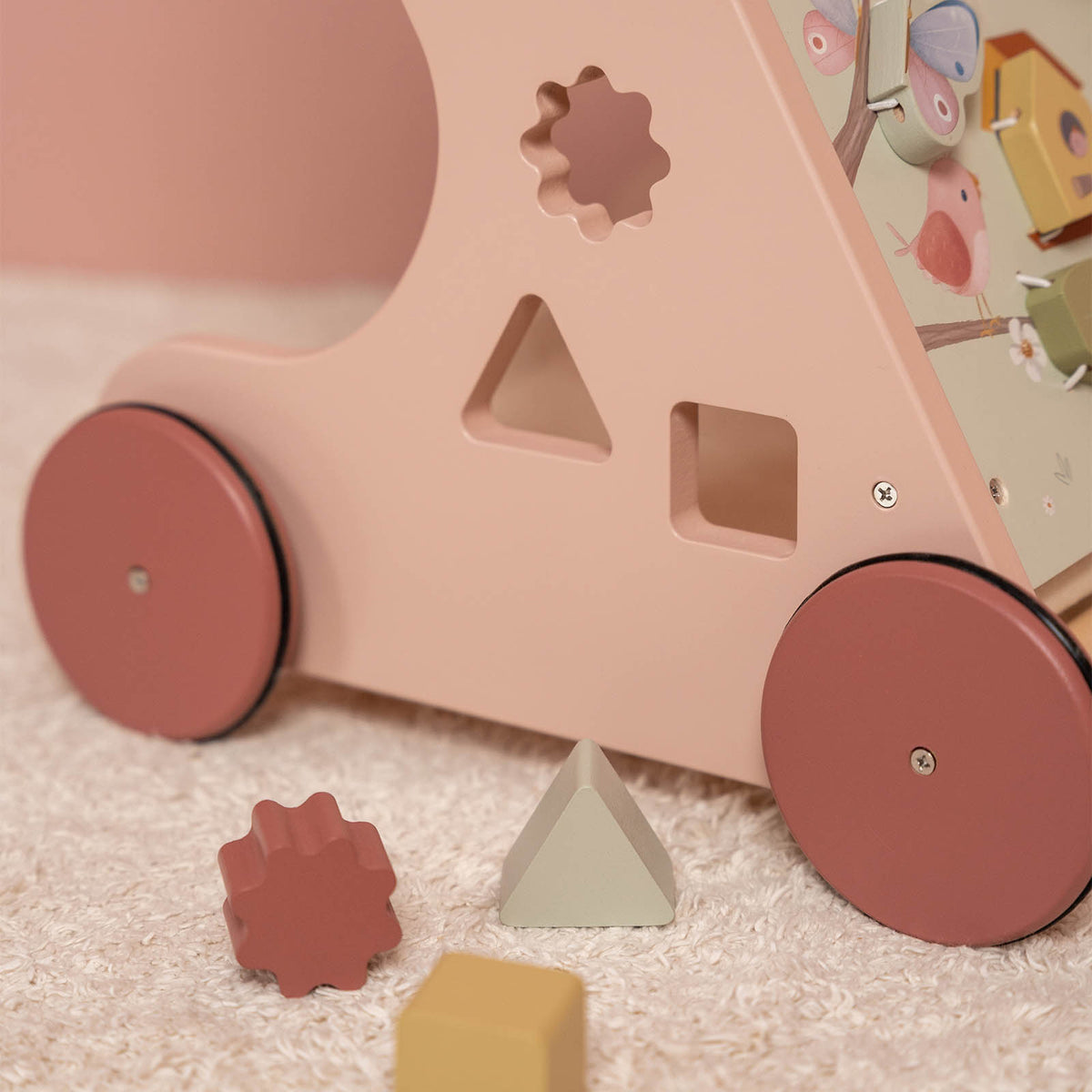 Little Dutch Activity Walker - Pink