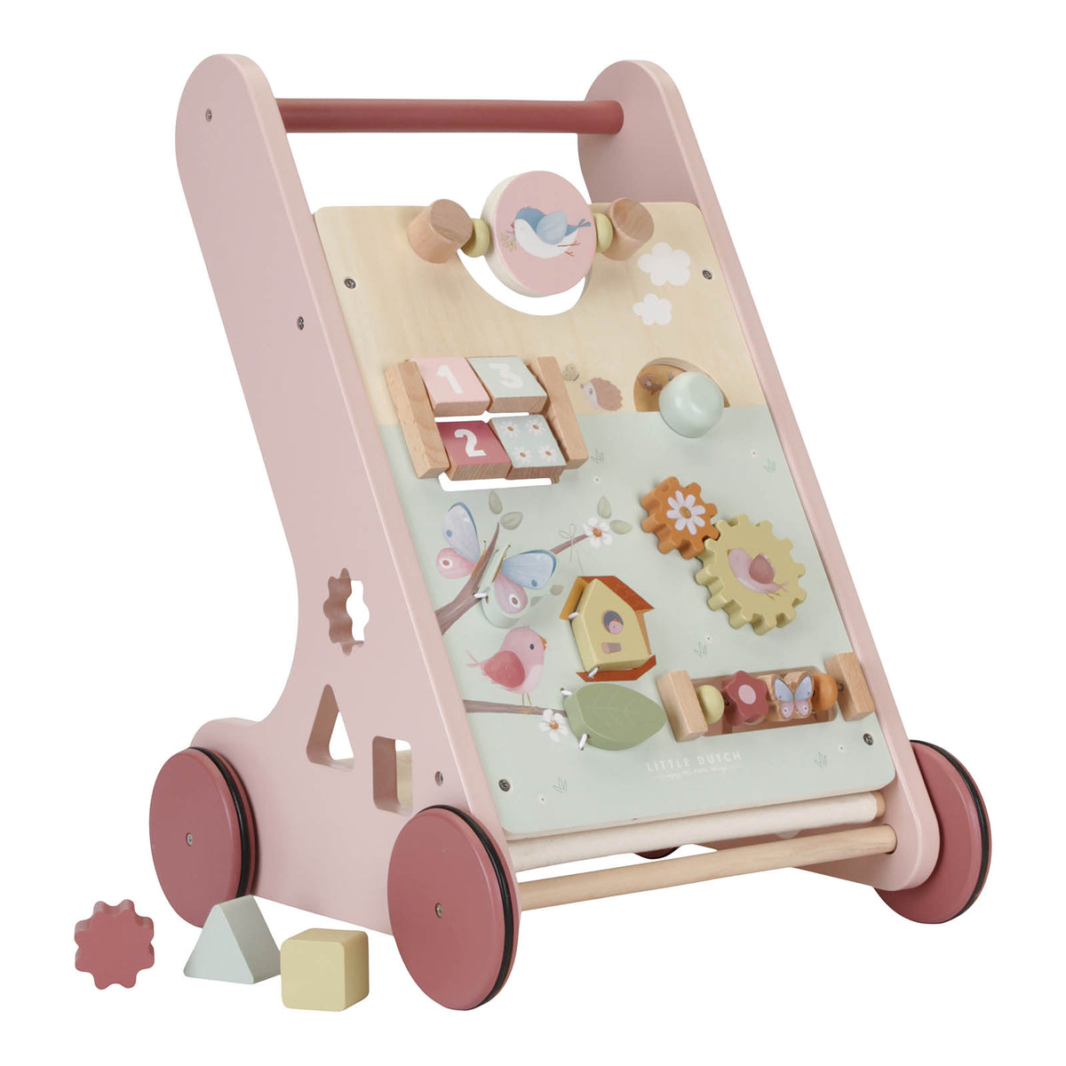 Little Dutch Activity Walker - Pink