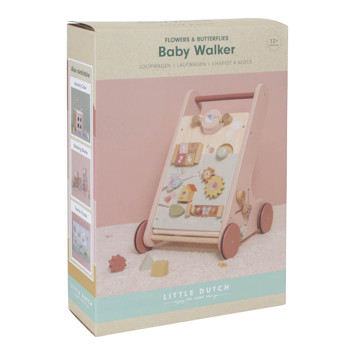 Little Dutch Activity Walker - Pink