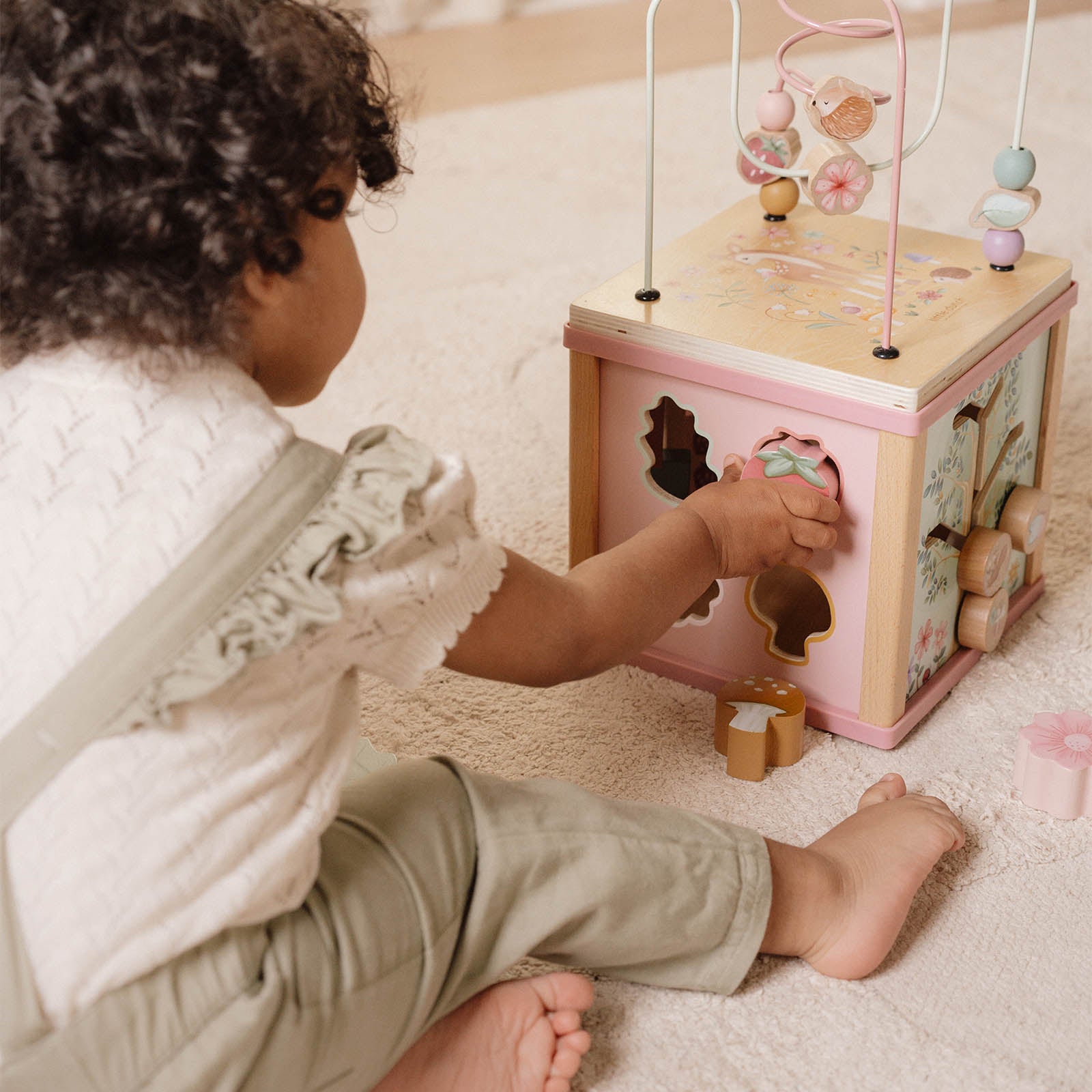 Little Dutch Little Farm Activity Cube | MORI UK