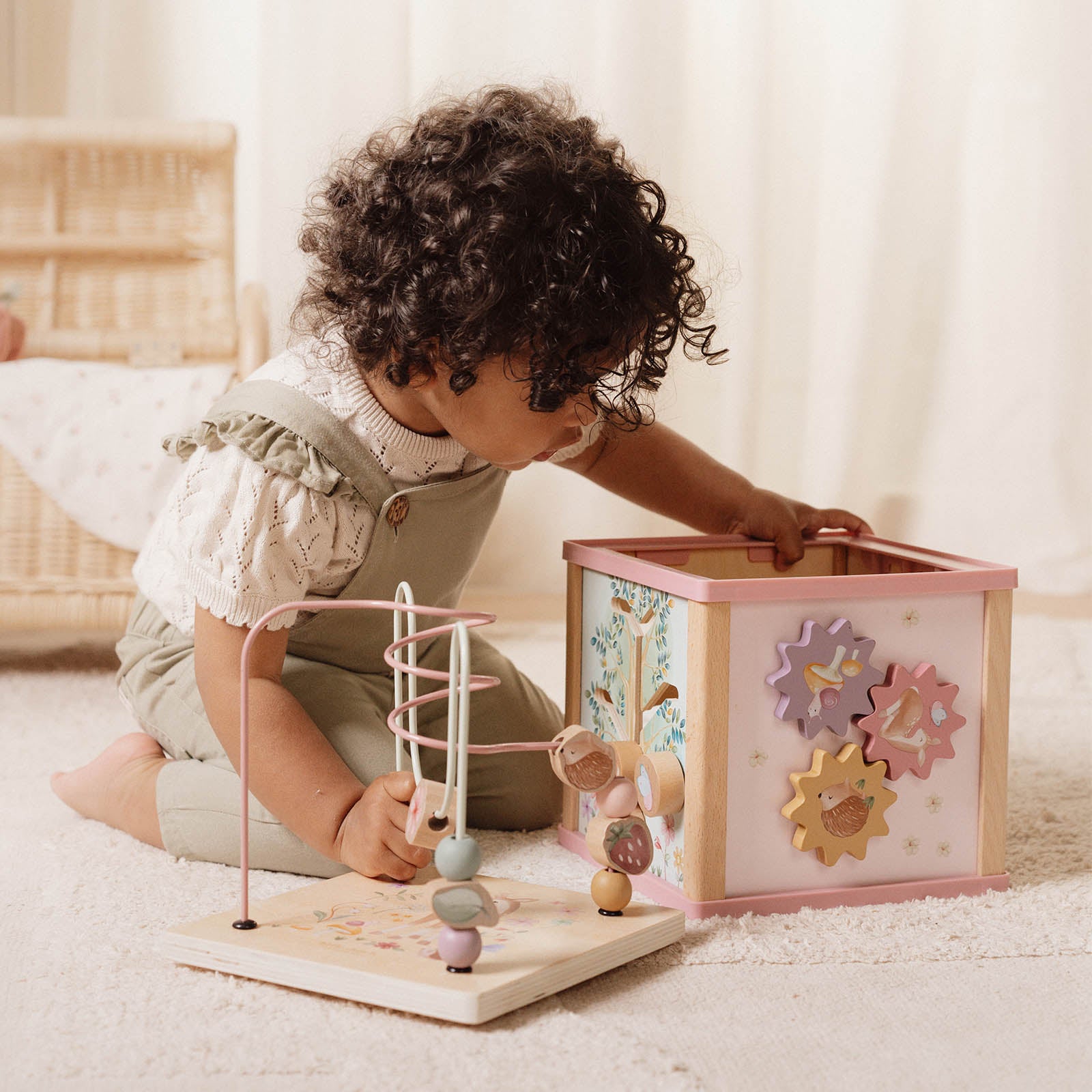 Little Dutch Little Farm Activity Cube | MORI UK