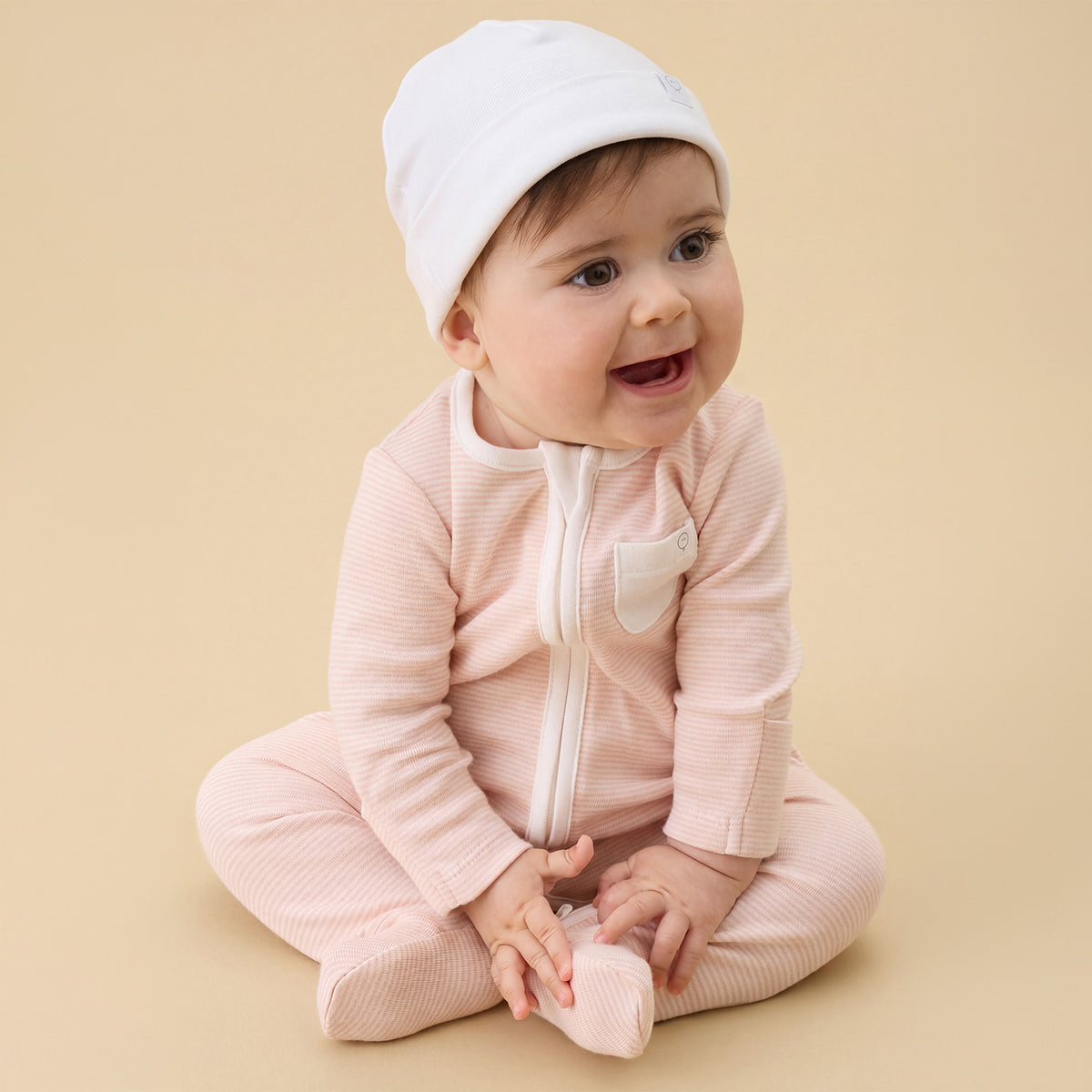 Baby Hat - White