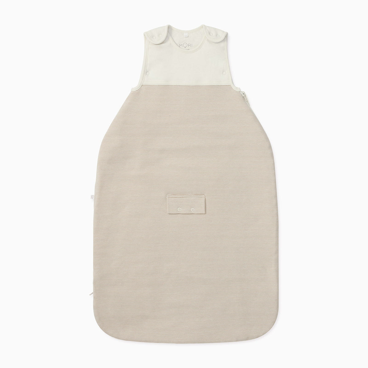 Clever Year Round Sleeping Bag 1.5 TOG - Oatmeal Stripe