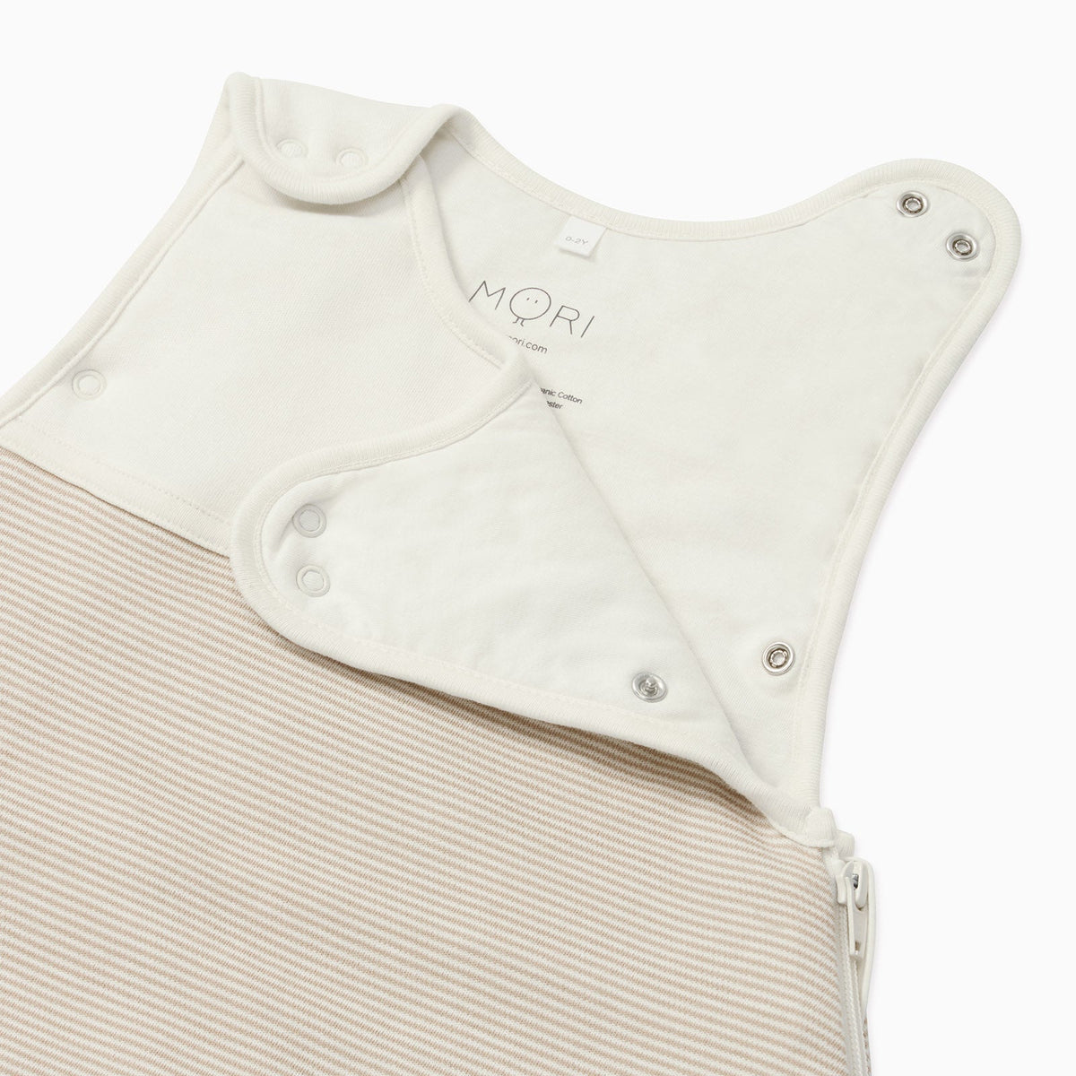 Clever Year Round Sleeping Bag 1.5 TOG - Oatmeal Stripe