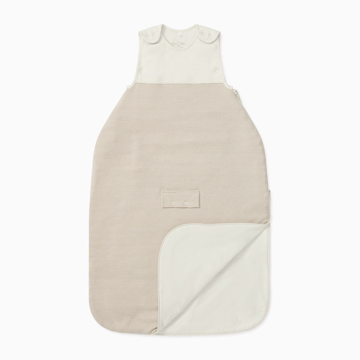 Clever Year Round Sleeping Bag 1.5 TOG - Oatmeal Stripe