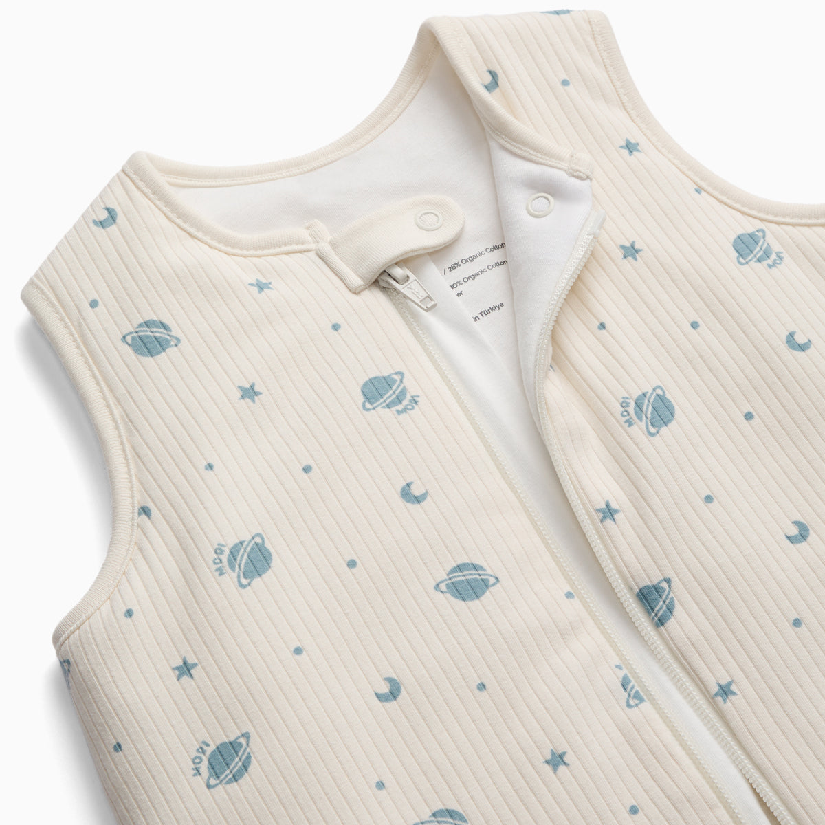 Space Ribbed Front Opening Sleeping Bag 1.5 TOG