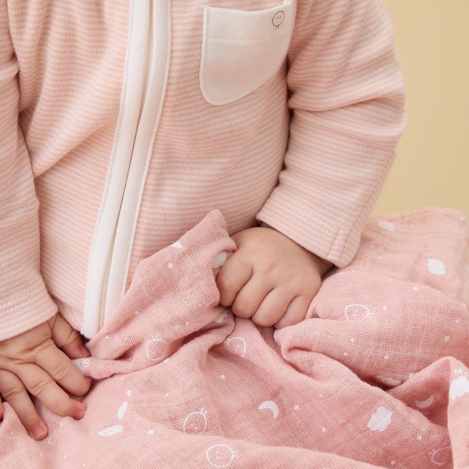 Pre Washed Large Muslin Swaddle 2 Pack