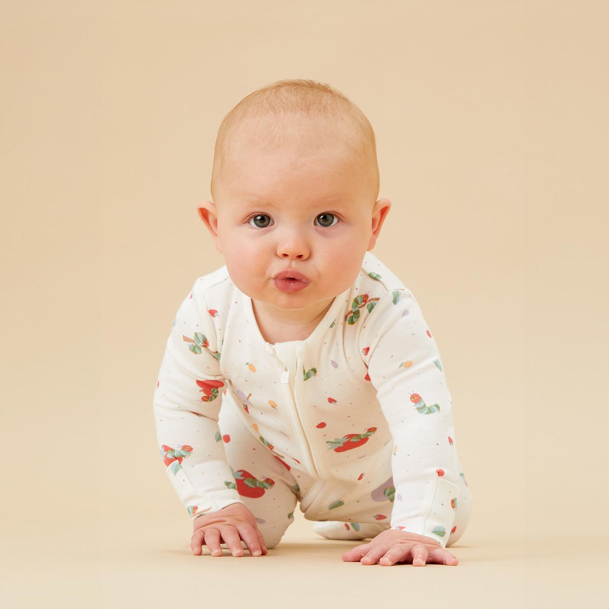 The Very Hungry Caterpillar Clever Zip Sleepsuit