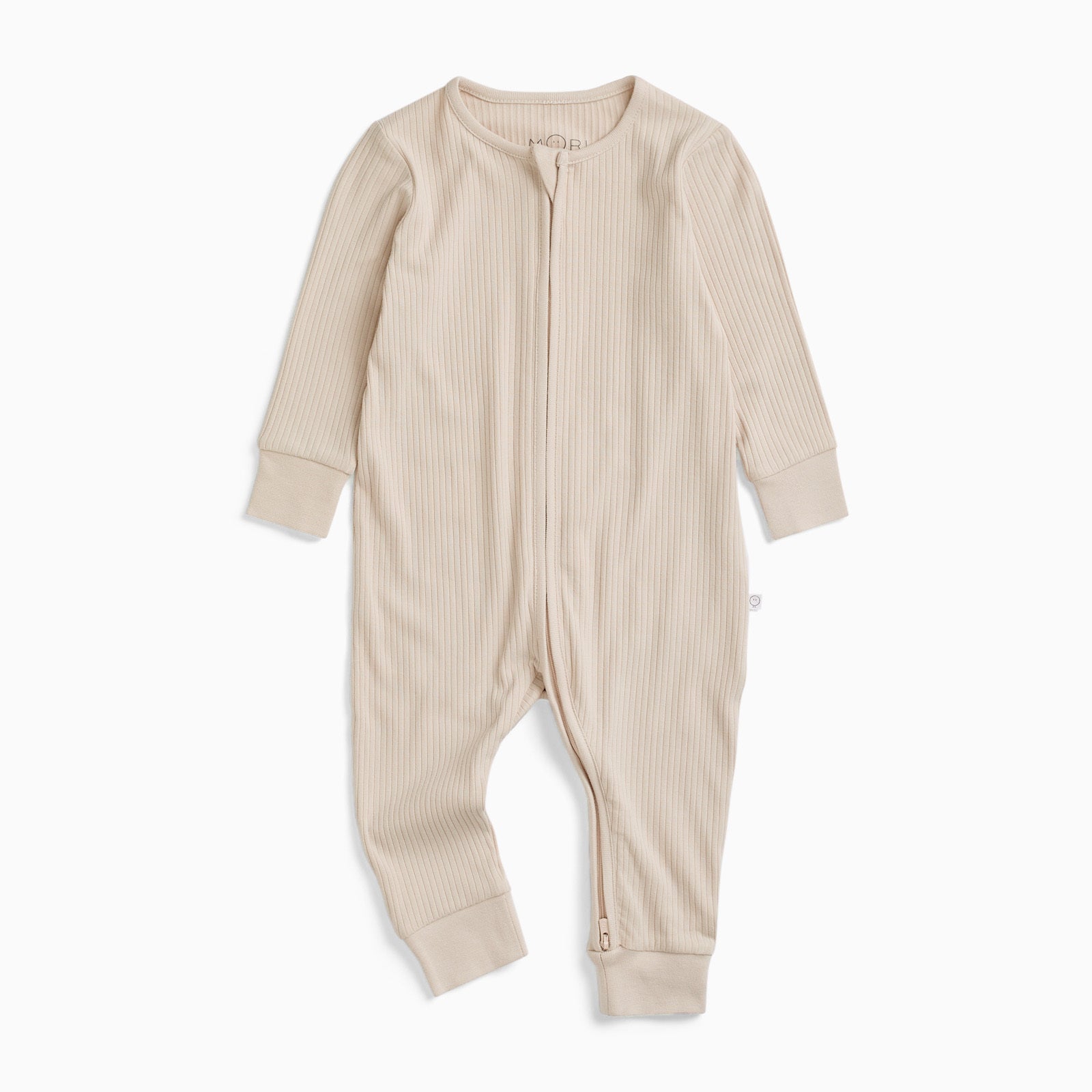 Ribbed Clever Zip Sleepsuit | Organic Cotton & Bamboo | 0 - 2