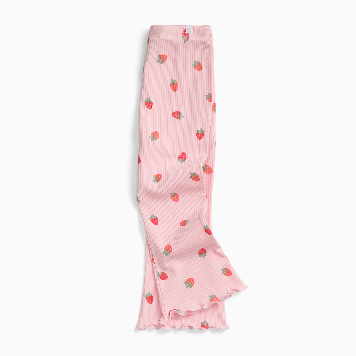 Strawberry Fields Ribbed Flared Trousers