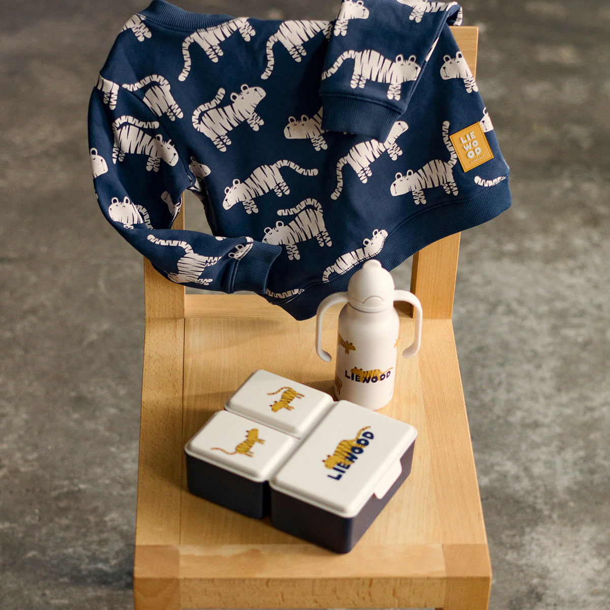 Liewood Driss Lunchbox - Tiger / Sandy
