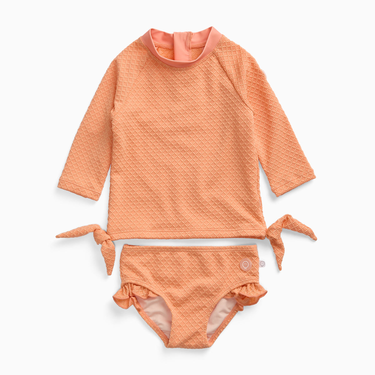 Coral Tide Rash Vest & Frilled Bottoms Swimsuit
