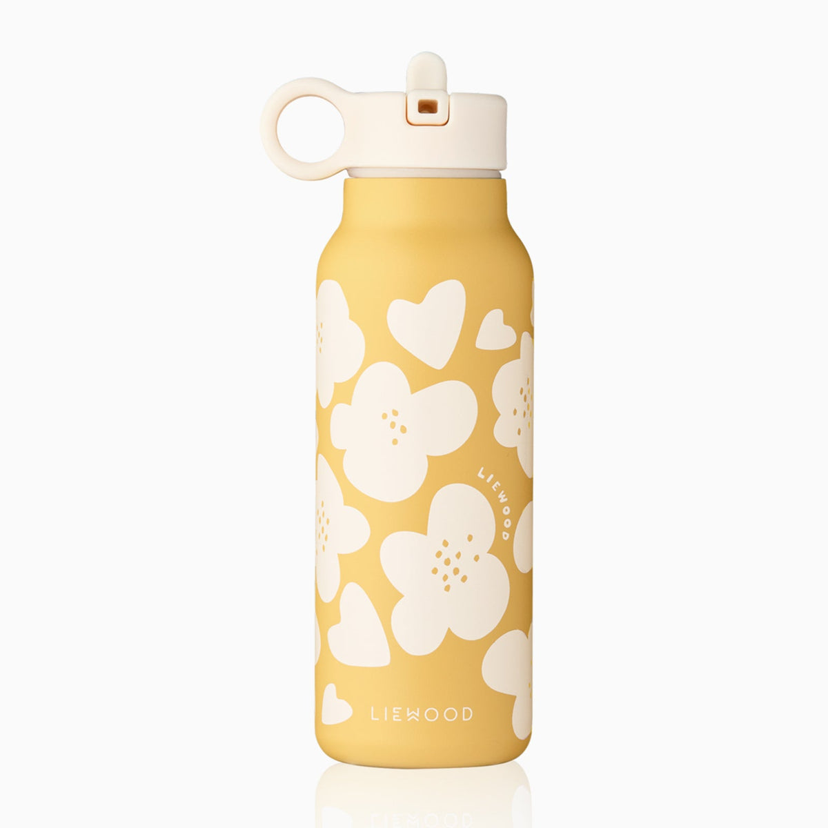 Liewood Falk Water Bottle 350ml - Flower Yellow