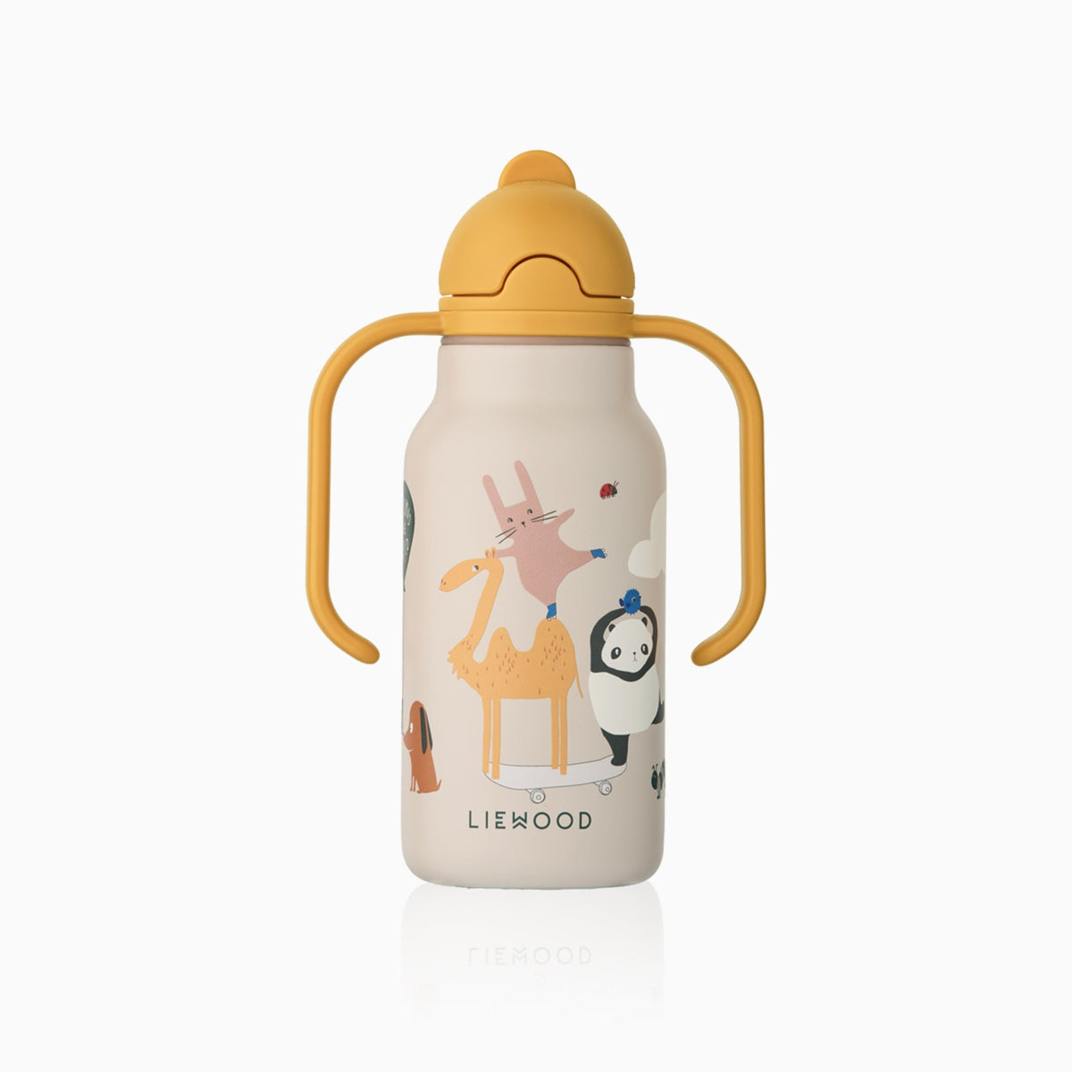 Liewood Kimmie Water Bottle 250ml - Around the World