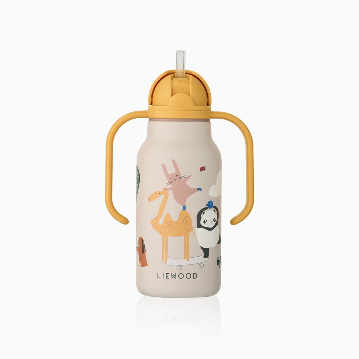 Liewood Kimmie Water Bottle 250ml - Around the World