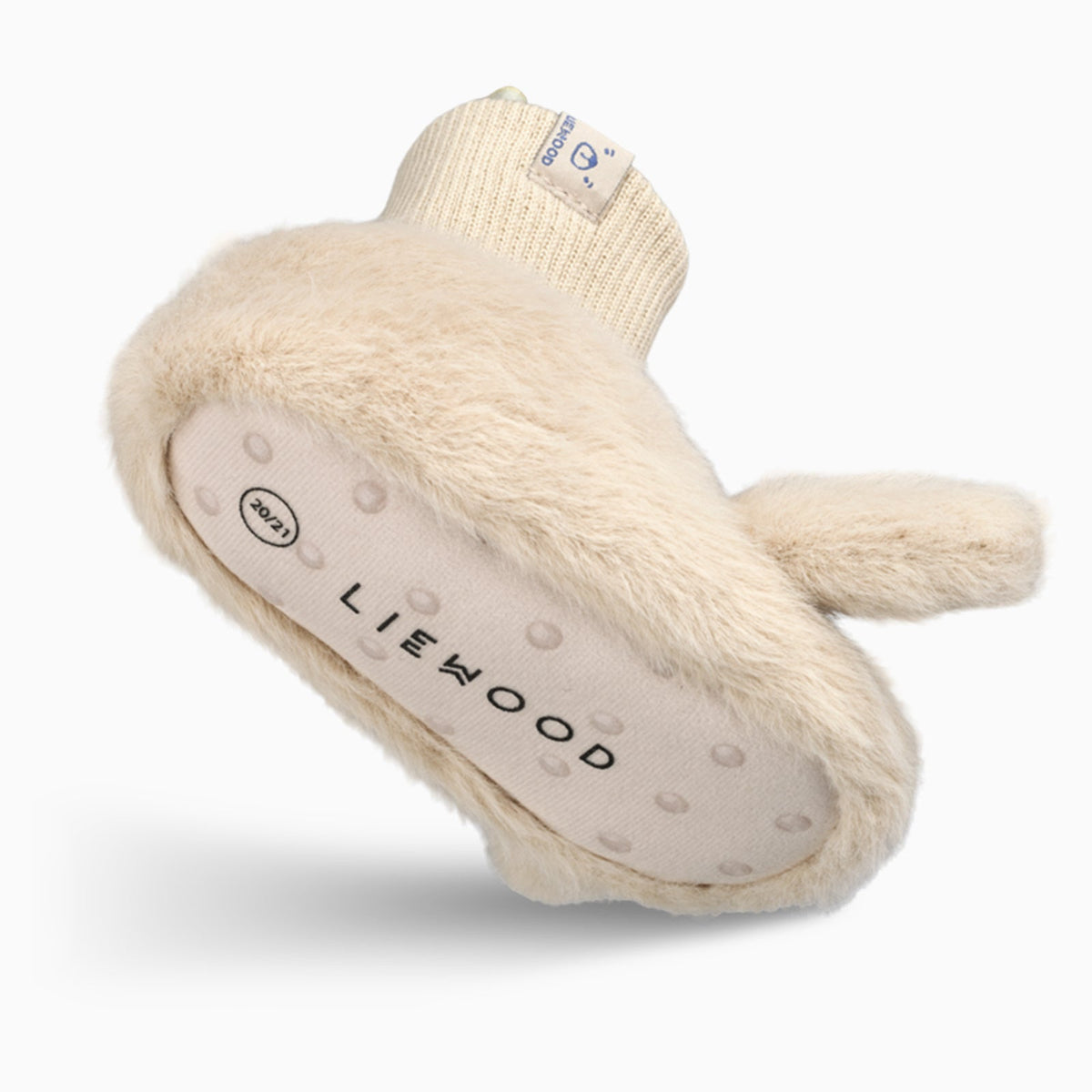 Liewood Beth Rabbit Plush Slipper - Mist