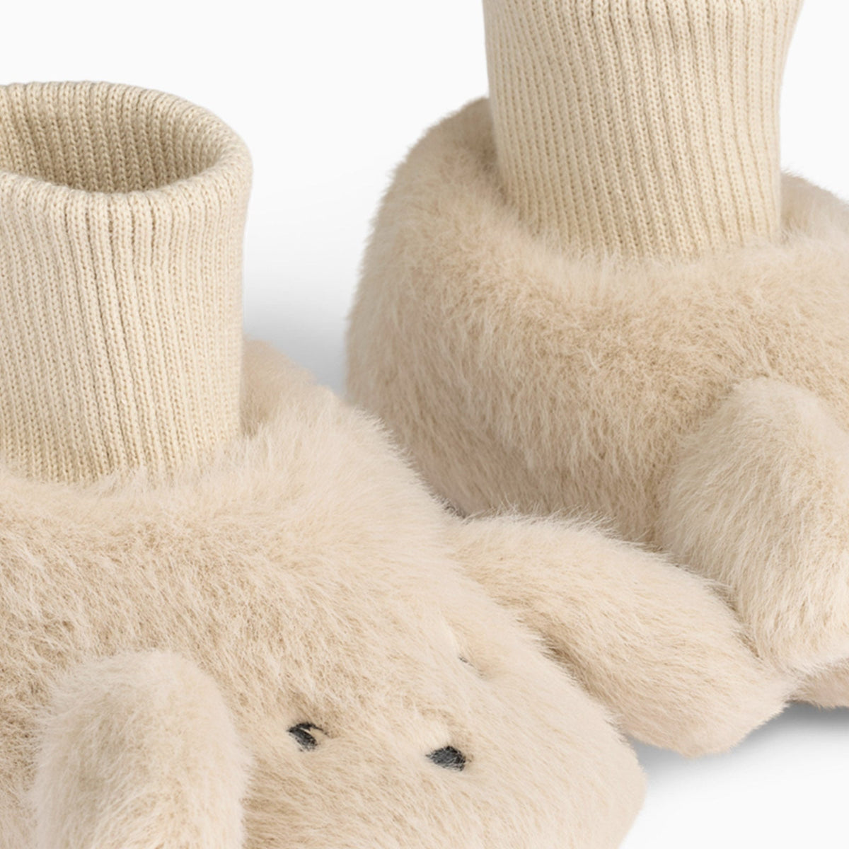 Liewood Beth Rabbit Plush Slipper - Mist
