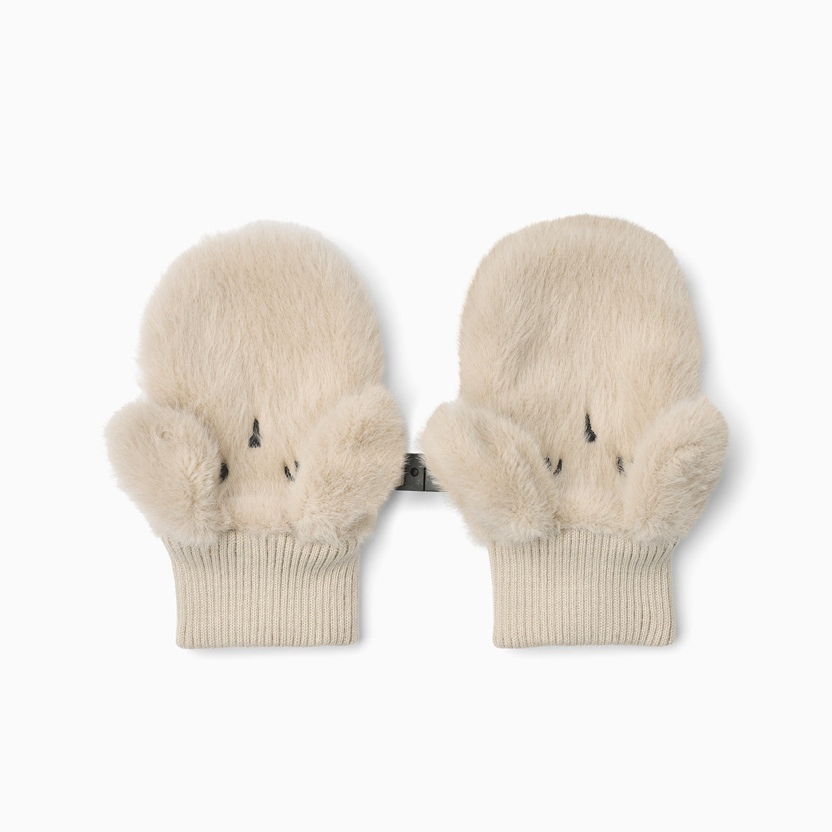 Liewood Lizzy Plush Rabbit Mittens - Mist