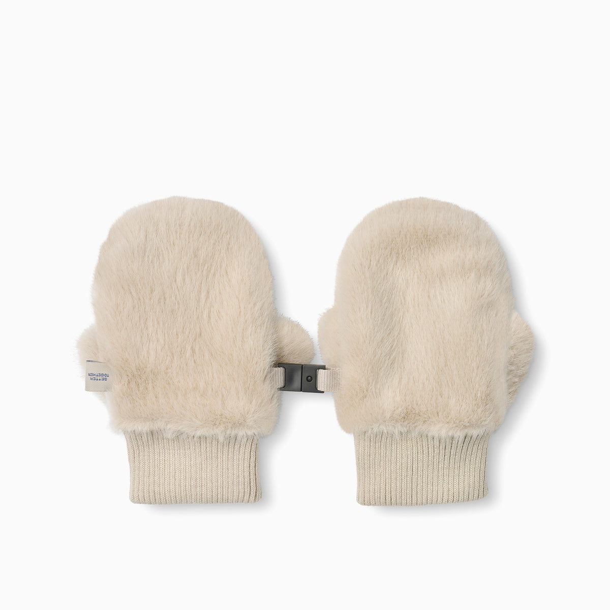 Liewood Lizzy Plush Rabbit Mittens - Mist