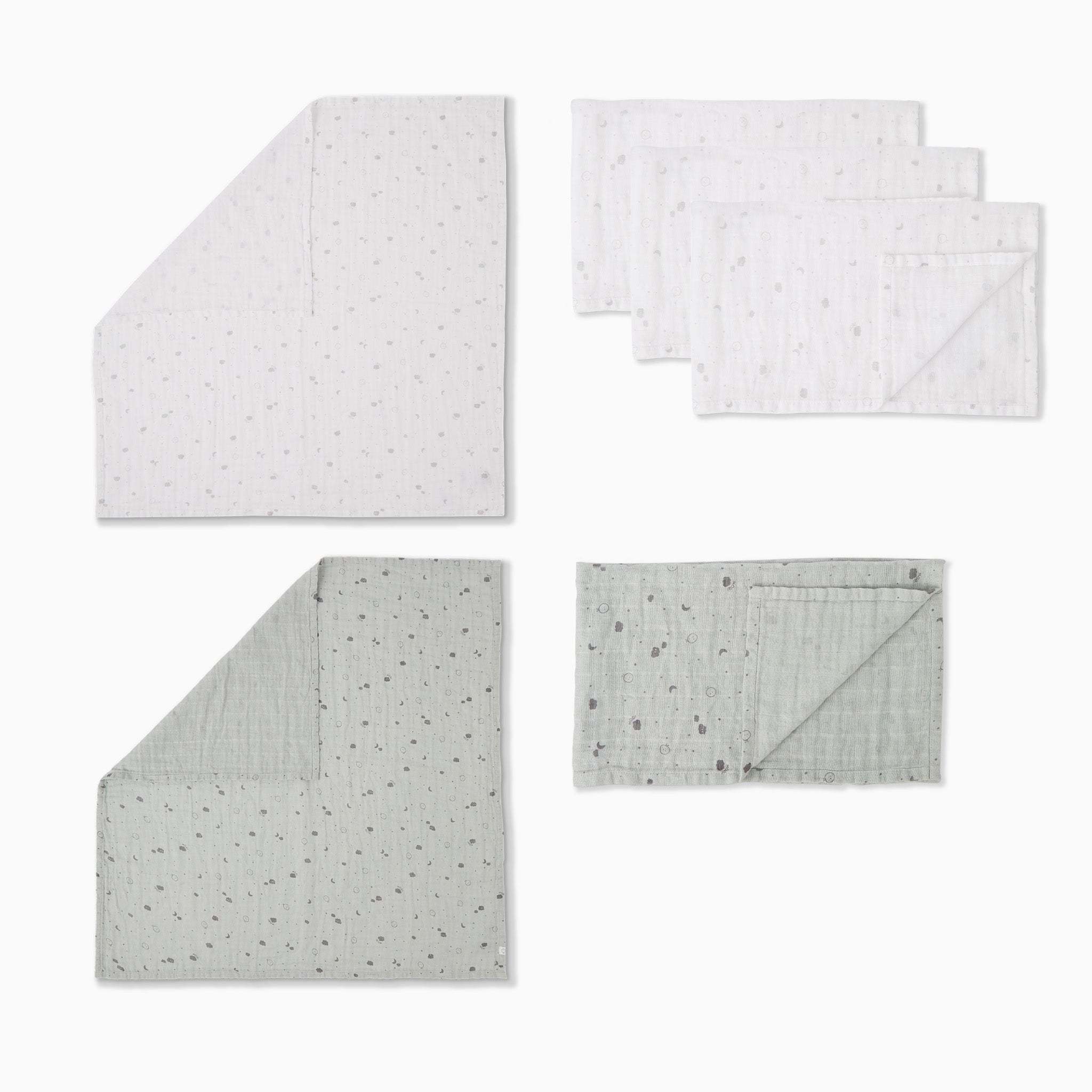 Pre Washed Muslins 6 Pack
