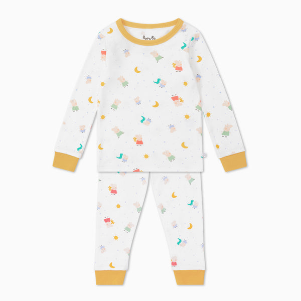 Peppa Pig Pyjamas | Organic Baby PJs | MORI