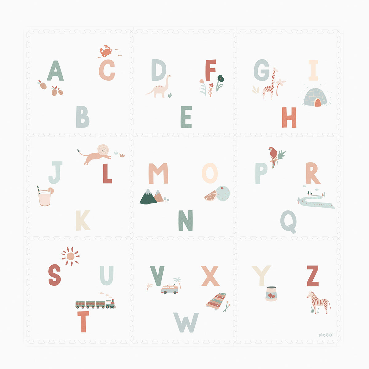 Play & Go Tiloo Puzzle Playmat - Alphabet