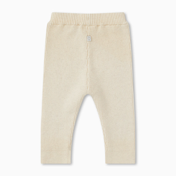 Babies Ribbed Wool Leggings