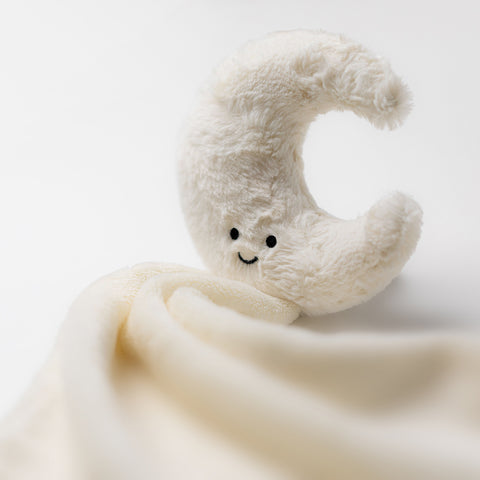 Jellycat Amuseables Moon Musical Pull Toy | Baby Toys | MORI UK