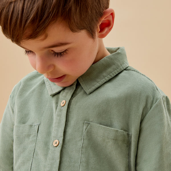 Shacket Infant Corduroy Shacket | Organic Baby Outerwear | MORI UK