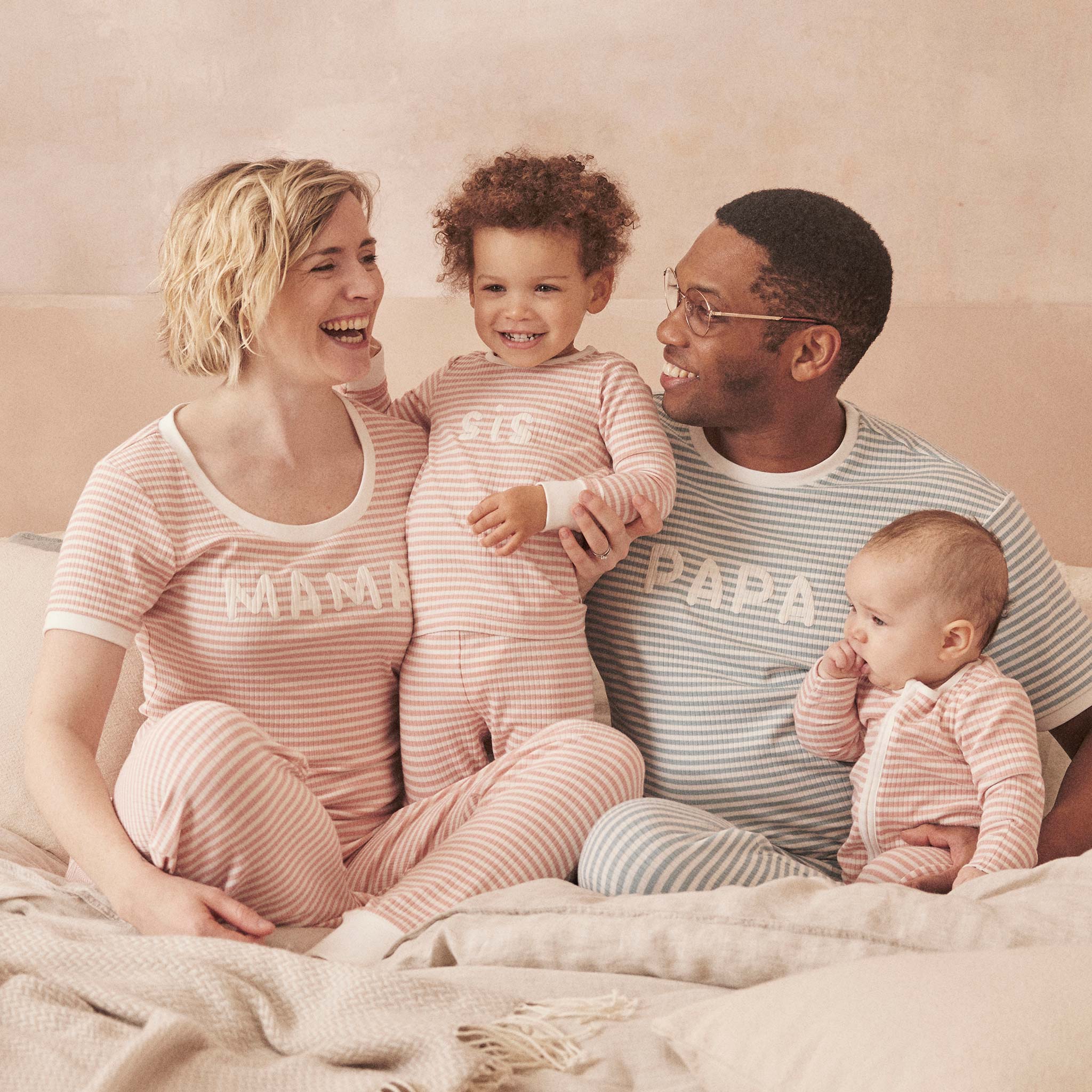 Family personalised online pyjamas