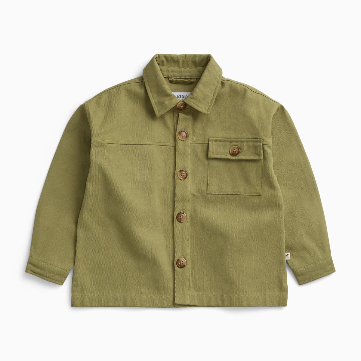 KIDLY by MORI Sage Cotton Shirt