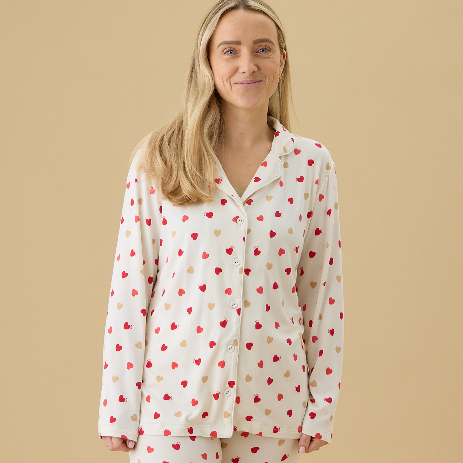 Women's Love Hearts Pyjamas