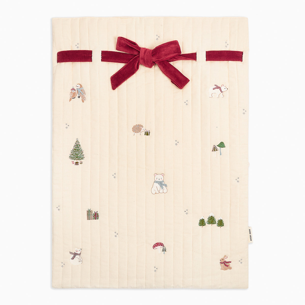Avery Row Christmas Present Sack - Polar Bear