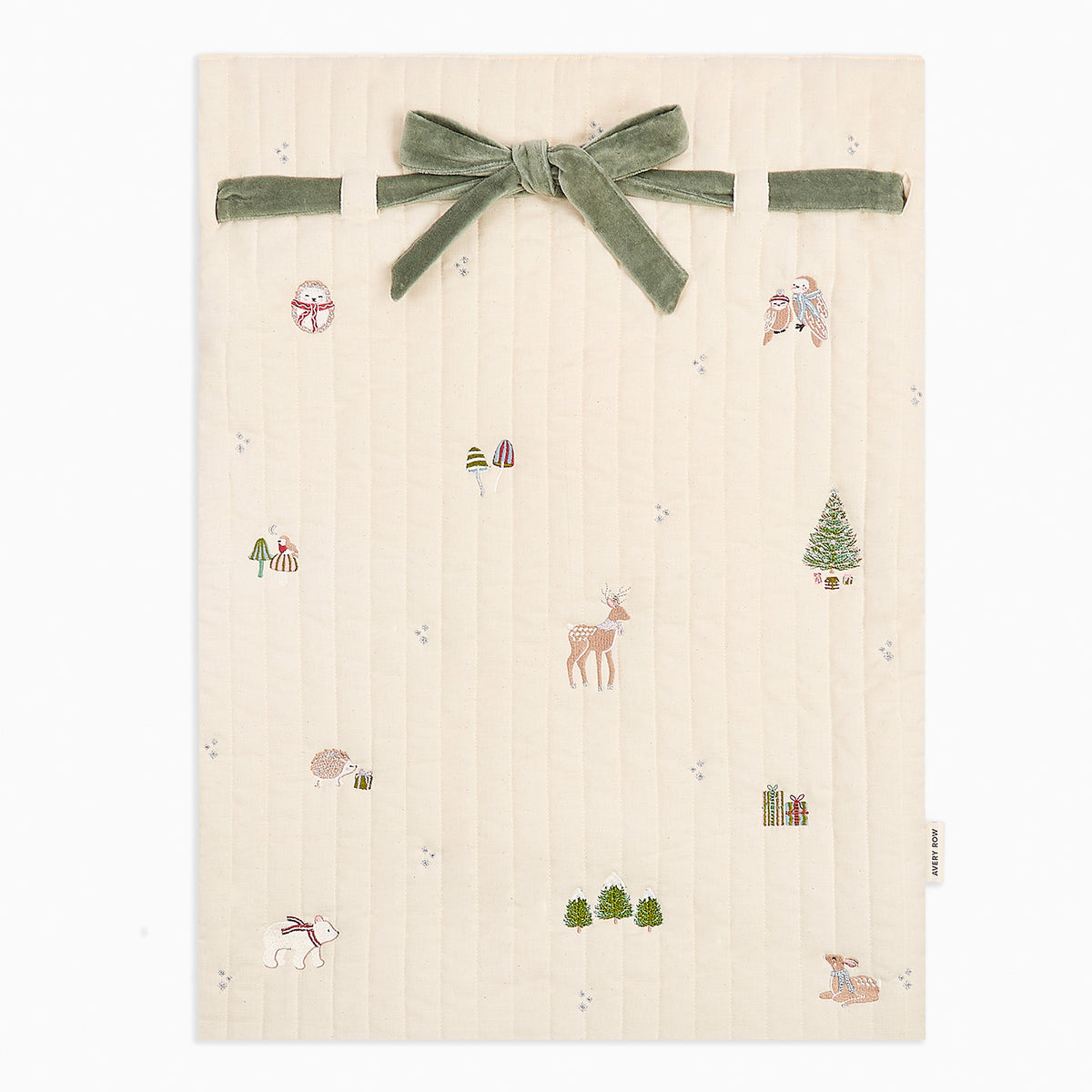 Avery Row Christmas Present Sack - Reindeer