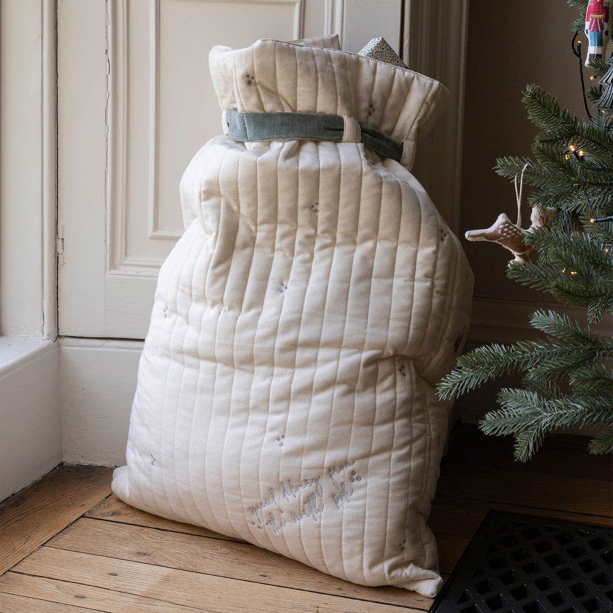 Avery Row Christmas Present Sack - Reindeer