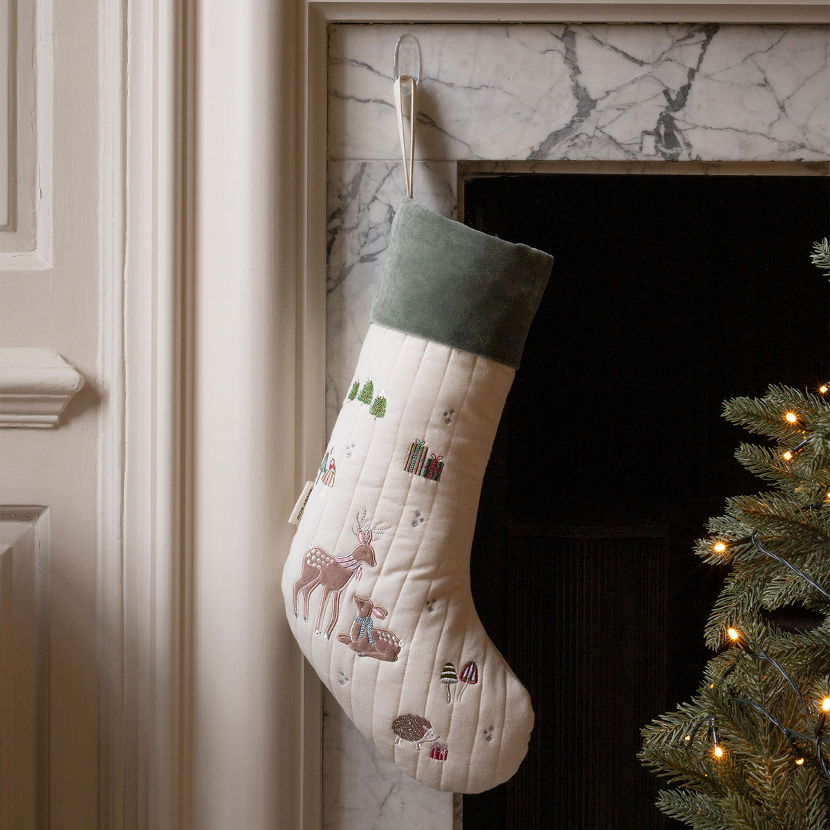 Avery Row Christmas Stocking - Reindeer