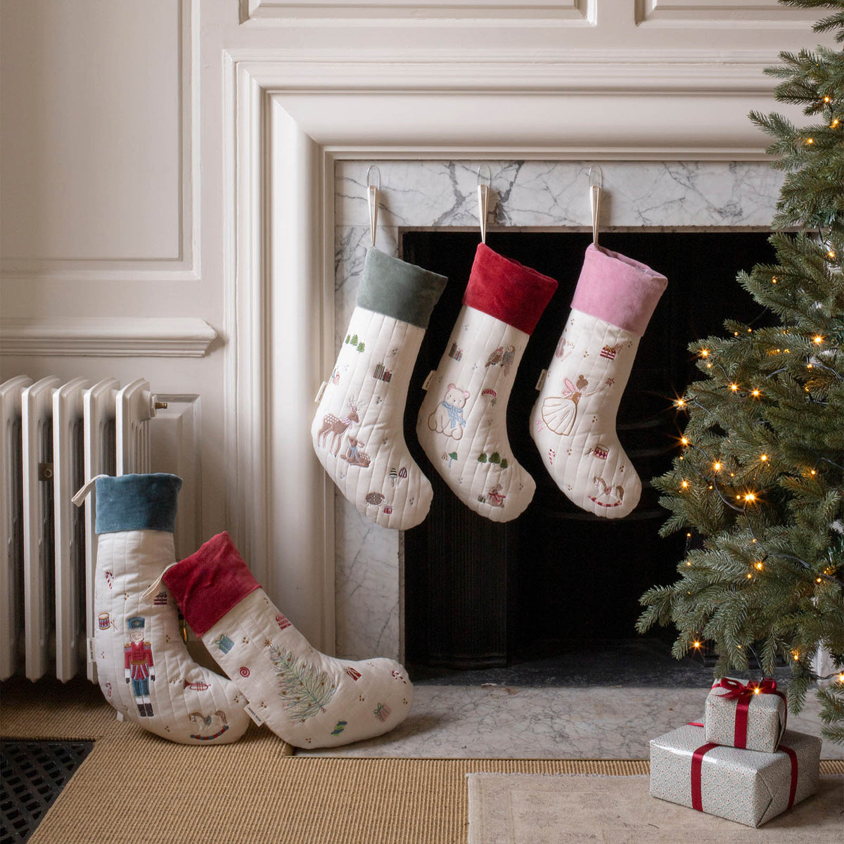 Avery Row Christmas Stocking - Sugar Plum Fairy
