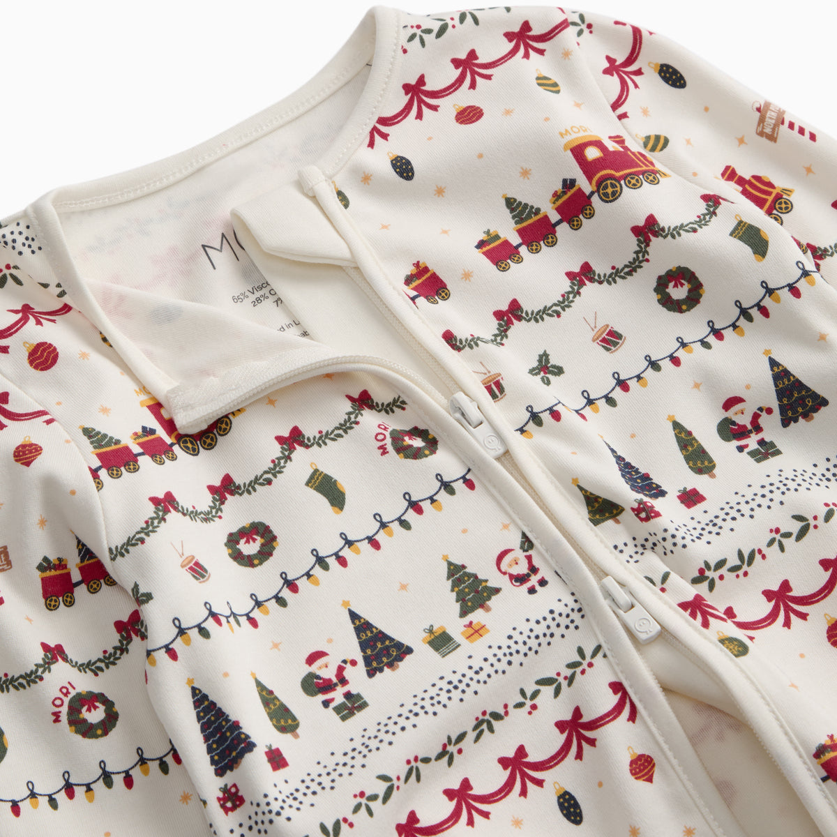 Merry Magic Clever Zip Sleepsuit