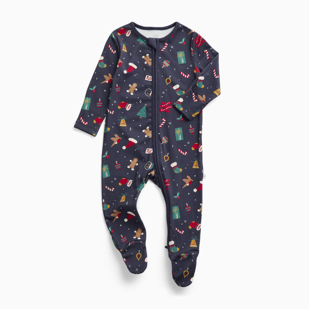Festive Fairisle Clever Zip Sleepsuit