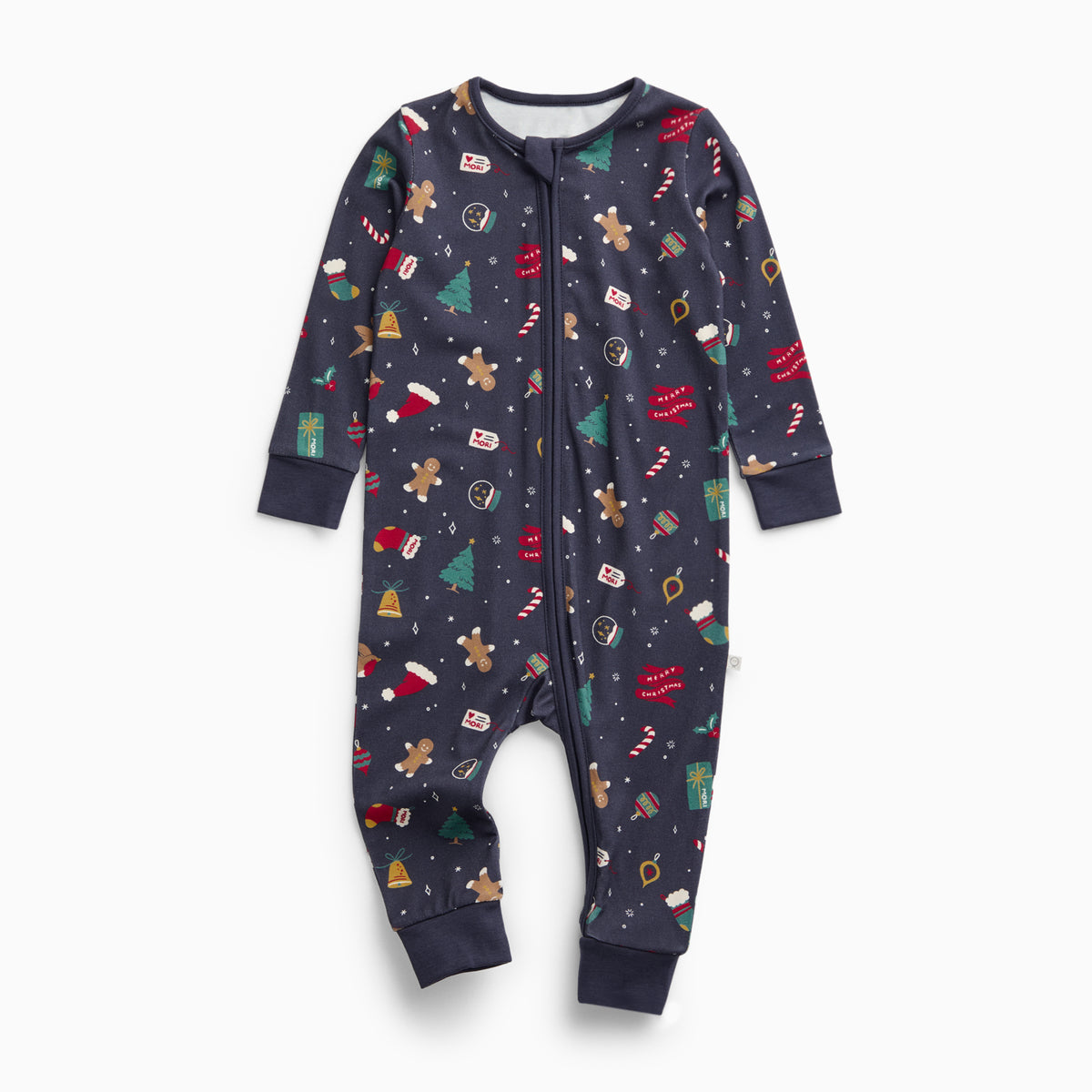 Festive Fairisle Clever Zip Sleepsuit