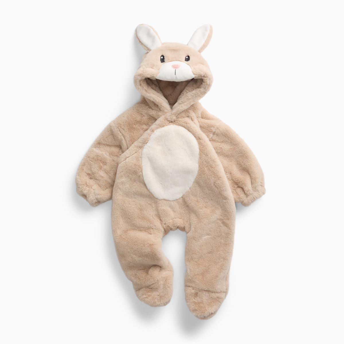 Bunny Faux Fur Pramsuit