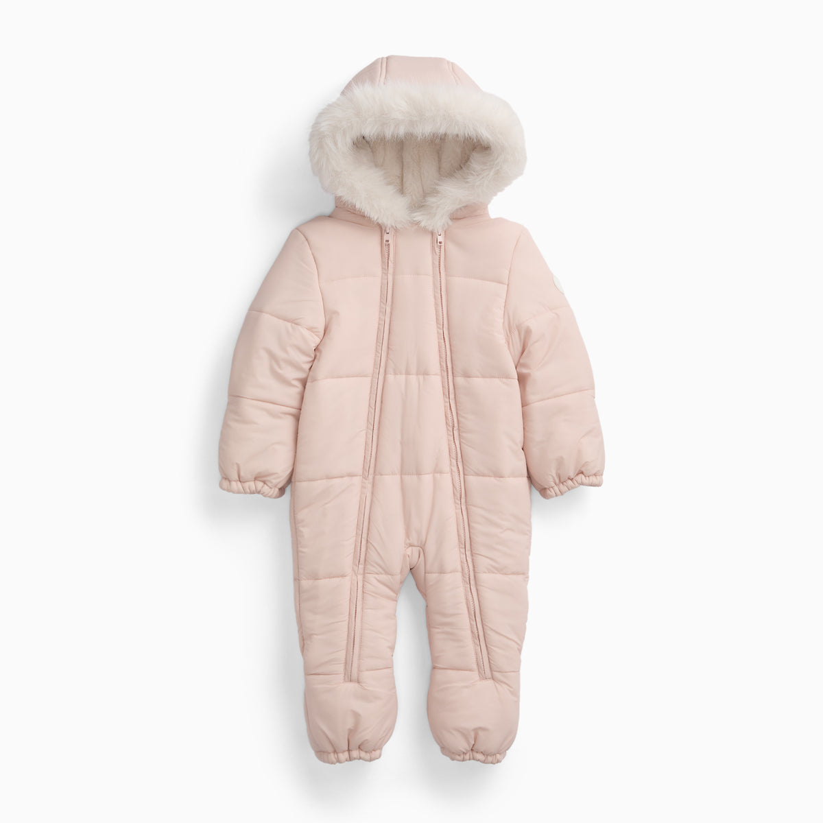 Water Repellent  Padded Snowsuit - Pink