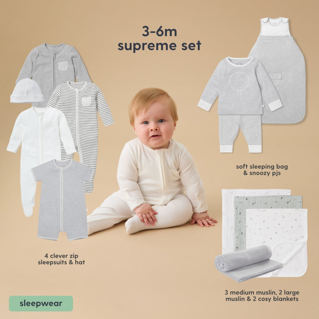 The MORI Newborn Baby Supreme 28-Piece Luxury Set