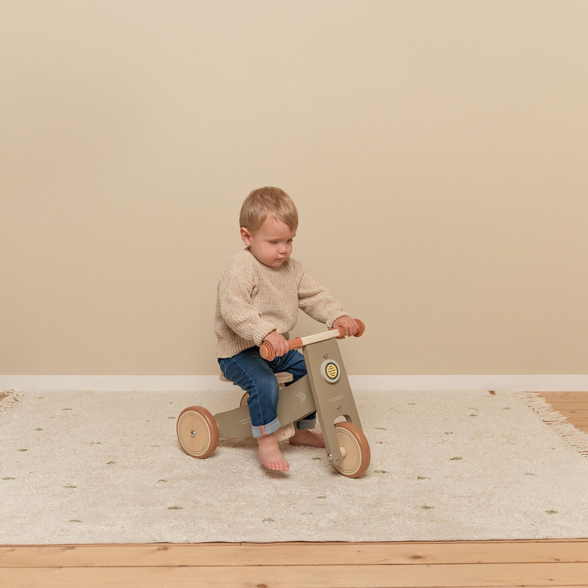 Little Dutch Wooden Tricycle - Green