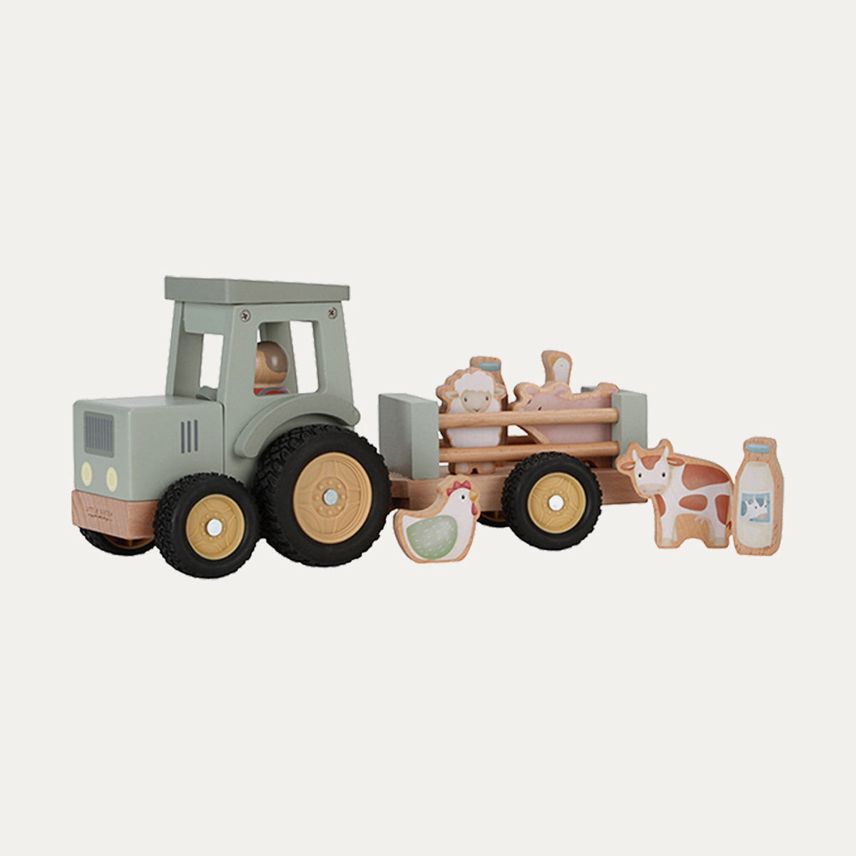 Little Dutch Tractor with Trailer Little Farm