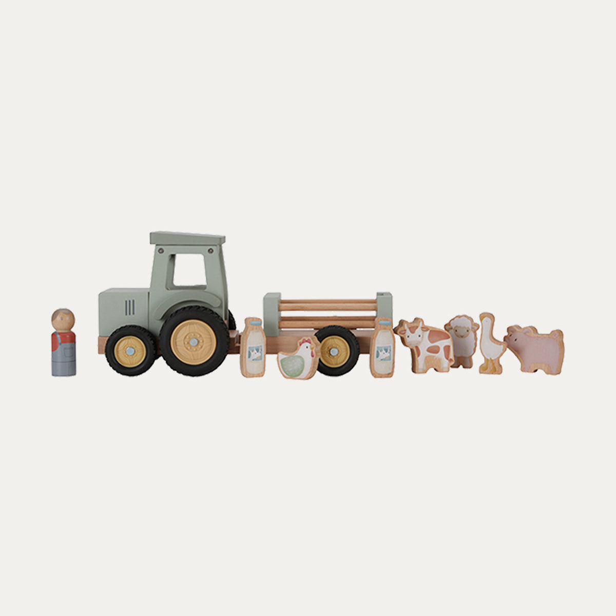 Little Dutch Tractor with Trailer Little Farm